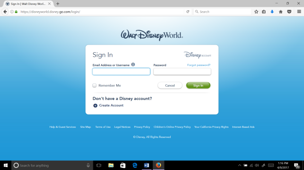 Walt Disney World Planning - Setting Up My Disney Experience